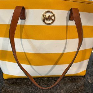 Michael Kors Leather Tote Bag